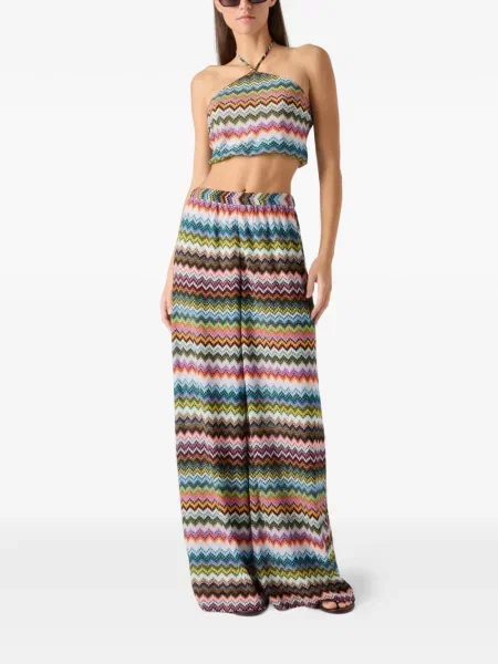 Top Missoni verde