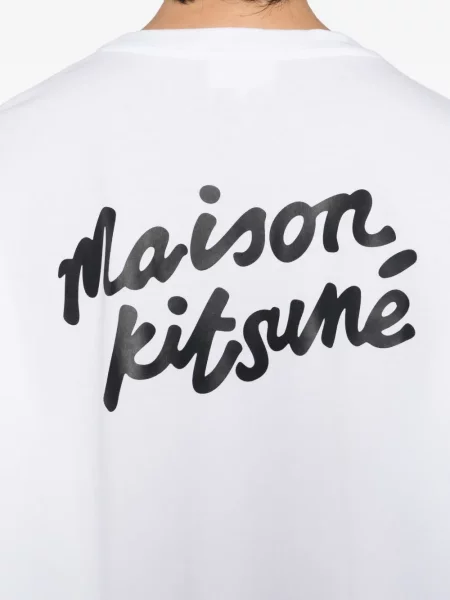 Tricou Maison Kitsune alb