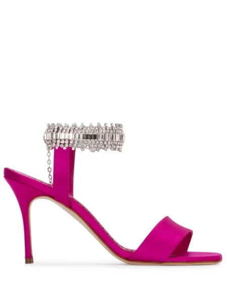 Sandale Manolo Blahnik violet