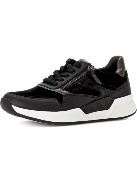 Sneakersy Gabor skórzane czarne