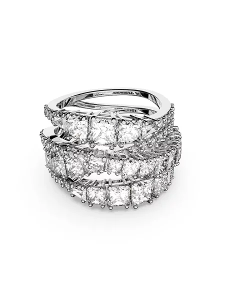 Prstan Swarovski HYPRBL srebrna