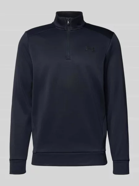 Bluza Under Armour Armour Fleece Zip black/black czarna
