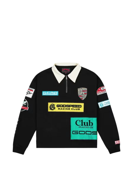 Tricou polo Godspeed negru
