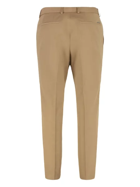 Pantaloni Boss de lână maro