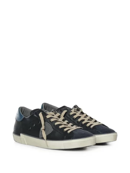 Sneakerși Philippe Model Paris cu autograf negru