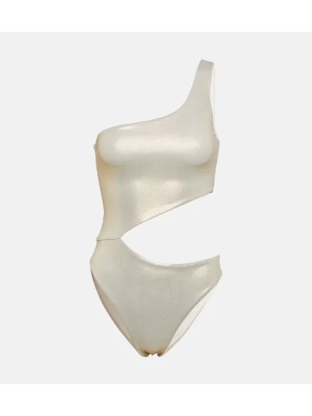 Asymetrické plavky Melissa Odabash zlaté