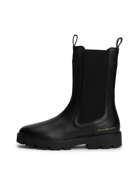 Škornji Tommy Hilfiger črna