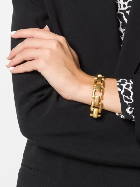 Náramek Versace Pre-owned zlatý