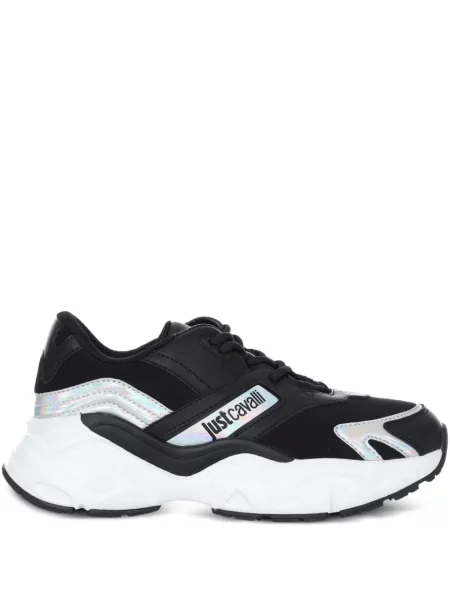 Sneakerși Just Cavalli negru