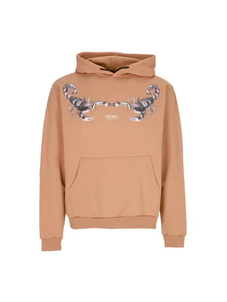 Bluza z kapturem Phobia Archive brązowa