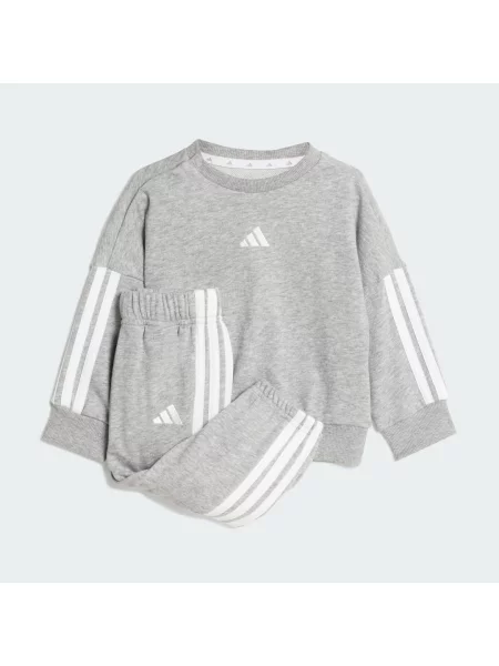 Dětské kalhoty jogger Adidas bílé