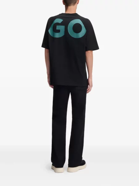 Tricou Hugo cu imagine negru