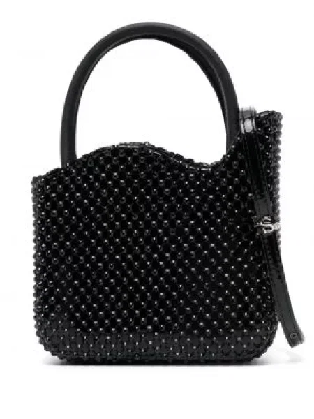 Stras geantă Le Silla negru