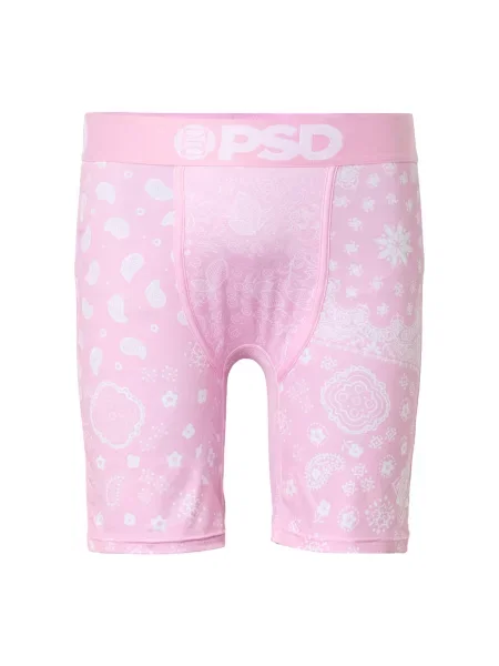 PSD Boxerky Bandana světle růžová bílá