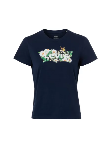 Levi's T-shirt Kobiety niebieski|wielokolorowy nadruk S niebieska
