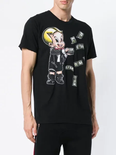 Tricou Domrebel negru
