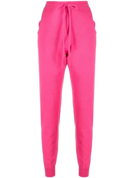 Pantaloni Teddy Cashmere din cașmir teddy roz