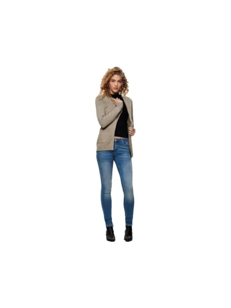 Cardigan Only tricotate bej