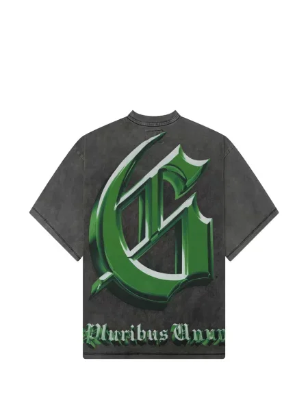 Tricou Godspeed cu imagine gri
