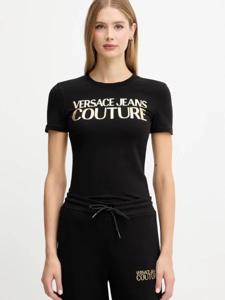 Versace Jeans Couture Tricou negru