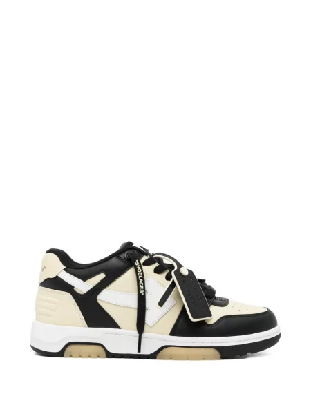 Sneakerși Off-white business alb
