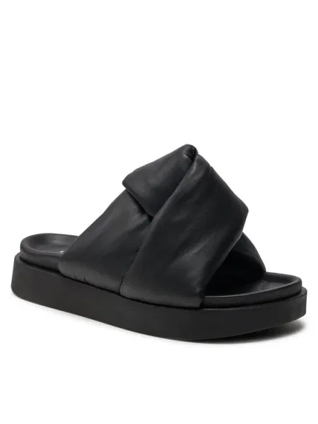 Inuikii Papucs Soft Crossed fekete