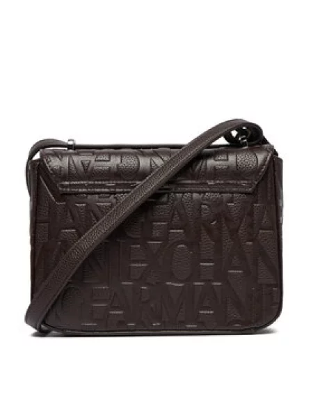 Kabelka Armani Exchange hnědá