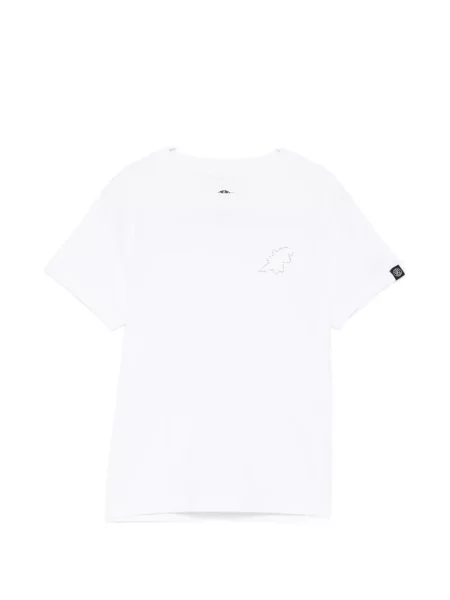 Marškinėliai Sport B. By Agnès B. su kristalais balta