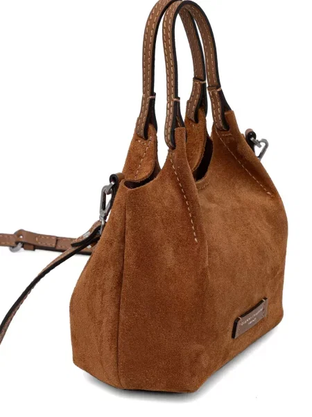 Top Gianni Chiarini din piele de căprioară maro