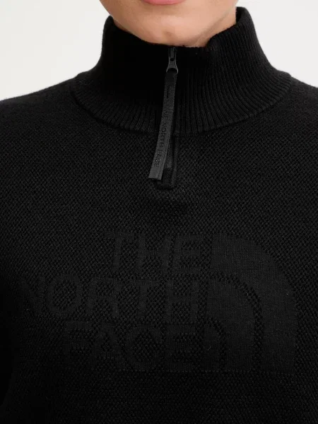 Шерстяной свитер The North Face черный