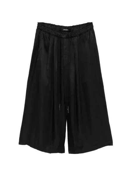 Decupat pantaloni Nude:masahiko Maruyama cu cordon negru