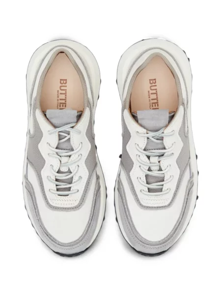 Sneakers Buttero με κορδόνια με δαντέλα γκρι