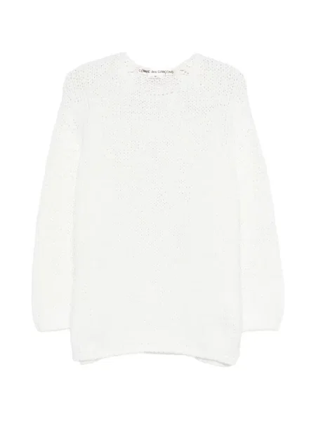 Pulover Comme Des Garçons alb