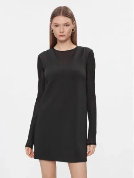 Komplet bluza in obleka Max Mara Leisure črna