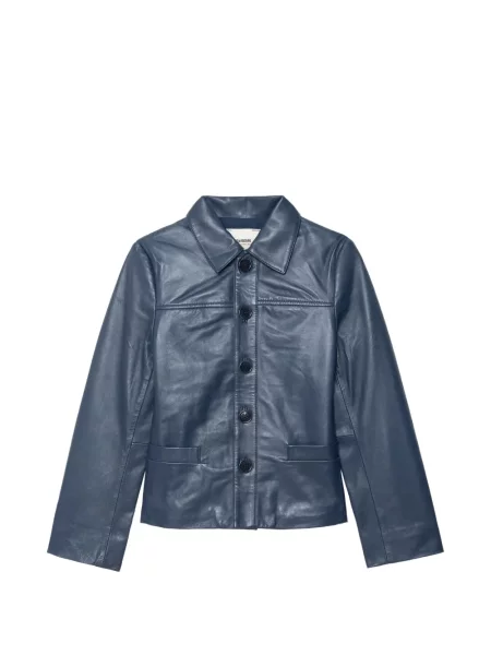 Geanta de piele Zadig&voltaire albastru