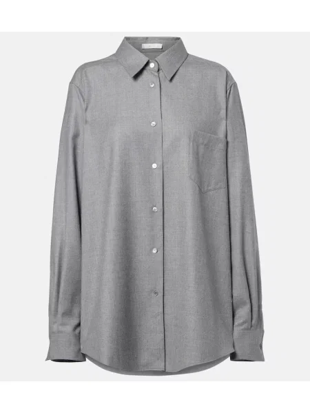 Top The Row wełniany szary