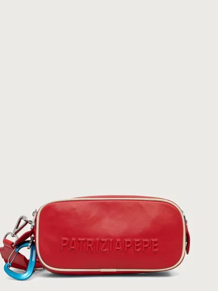 Patrizia Pepe geantă crossbody pentru femei din piele
