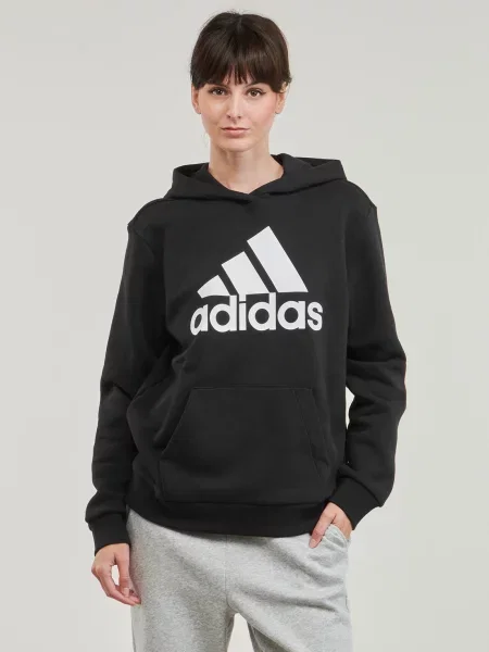Sportska majica Adidas sa dugačkim rukavima crna