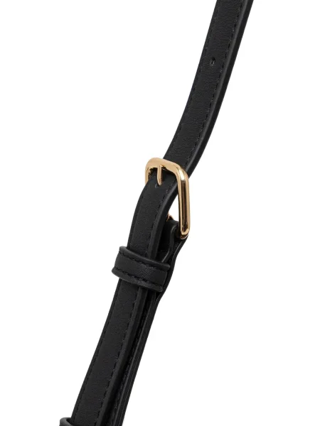 Torbica Love Moschino s autogramom crna