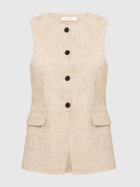 Жилет Co коричневий
