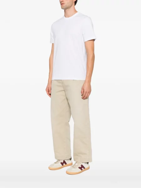 Scurt tricou Michael Kors cu imagine alb