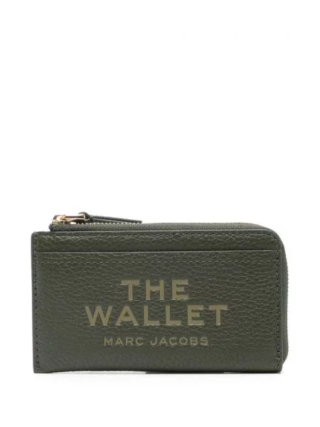Portofel Marc Jacobs din piele verde
