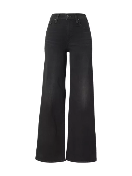 LEVI'S ® Jeans High Rise Wide Leg denim negru