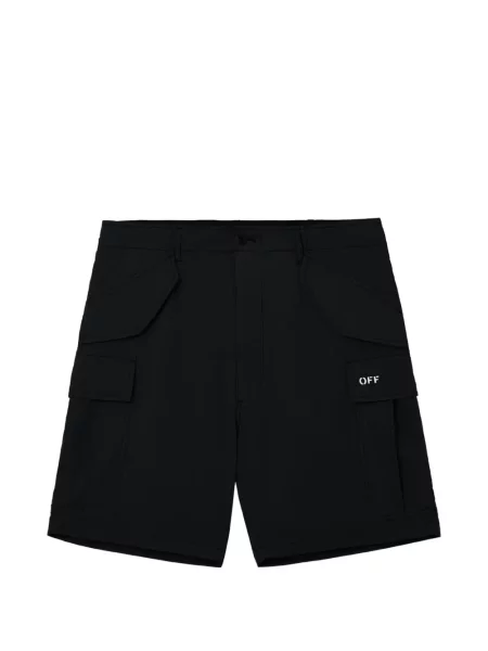 Šortky cargo Off-white bílé