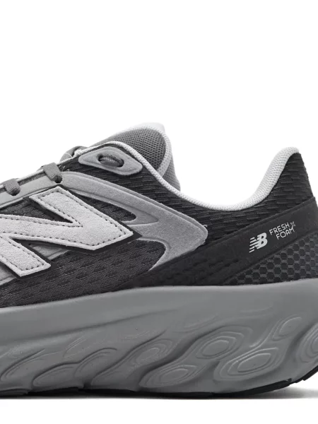 Sneakerși New Balance 327 din piele de căprioară gri