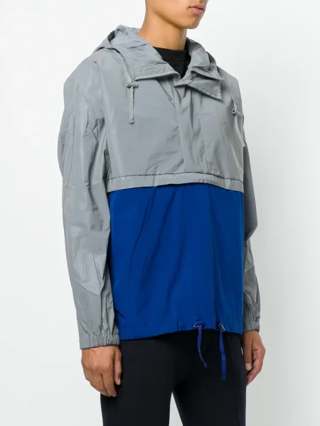 Αντιανεμικό μπουφάν Adidas γκρι