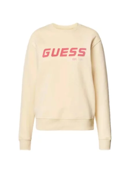 Bluza nierozpinana Guess beżowa