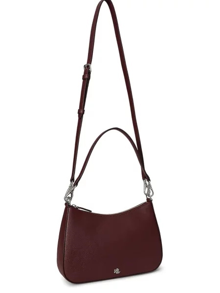 Шкіряна сумочка Lauren Ralph Lauren білий