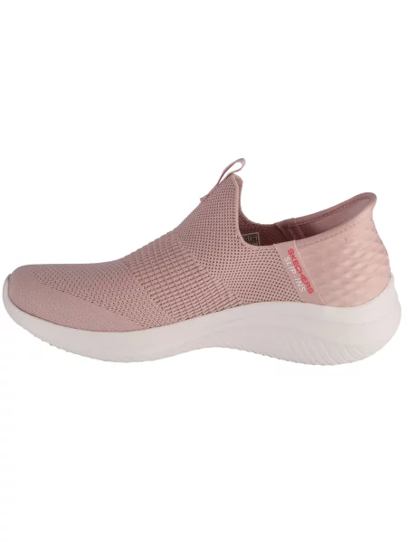 Buty sportowe Sneakersy Slip-Ins: Ultra Flex Cozy Streak różowe