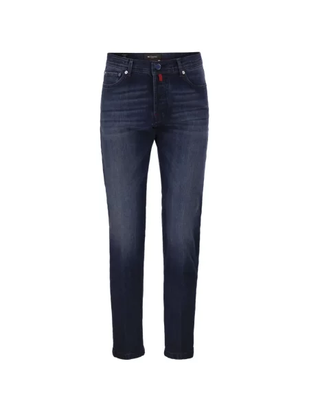 Blugi Kiton cu 5 buzunare albastru